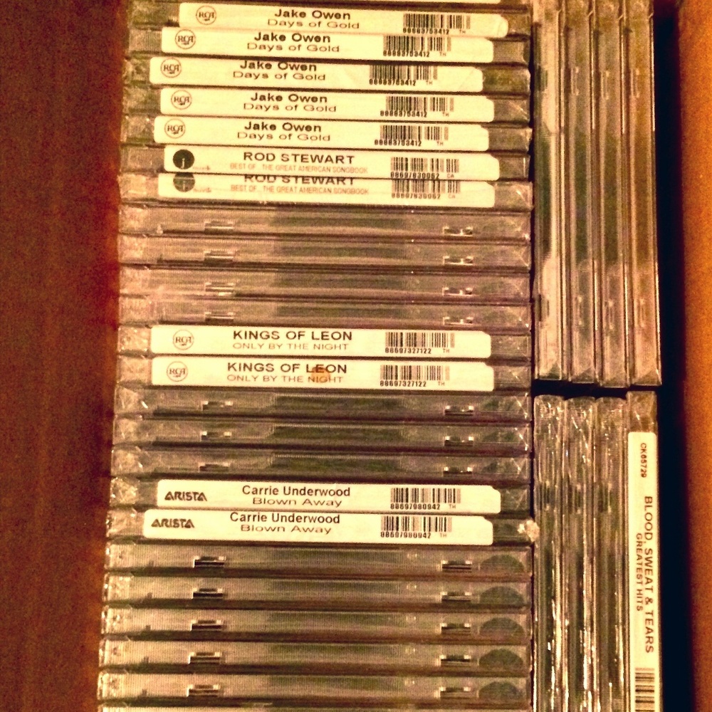 FREE NEW CD WITH PURCHASE OF $15 OR MORE!!!